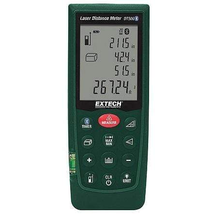 Extech DT500: Laser Distance Meter 70 meters with Bluetooth - anaum.sa