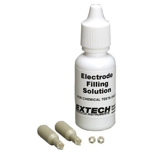 Extech PH113: Filling Solution Kit for ExStik Refillable pH Electrode Module - anaum.sa