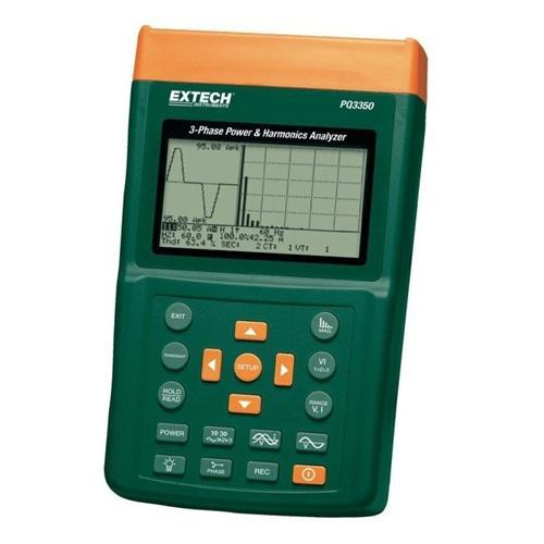 Extech PQ3350-1: 3-Phase Power & Harmonics Analyzers - anaum.sa