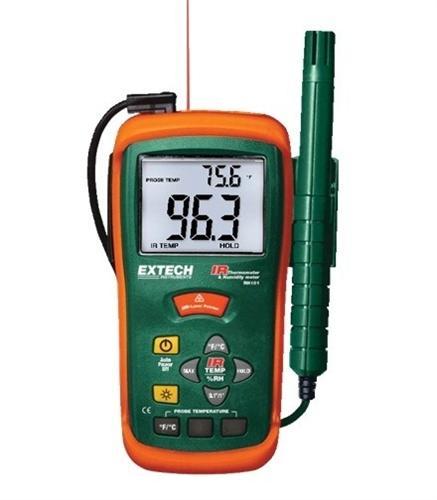 Extech RH101: Hygro-Thermometer + InfraRed Thermometer - anaum.sa