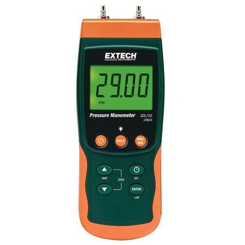 Extech SDL720: Differential Pressure Manometer/Datalogger - anaum.sa