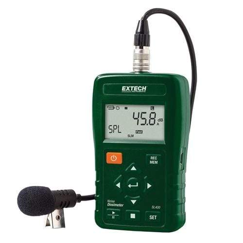 Extech SL400: Personal Noise Dosimeter with USB Interface - anaum.sa