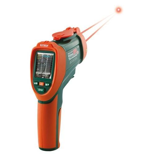 Extech VIR50: Dual Laser IR Video Thermometer - anaum.sa