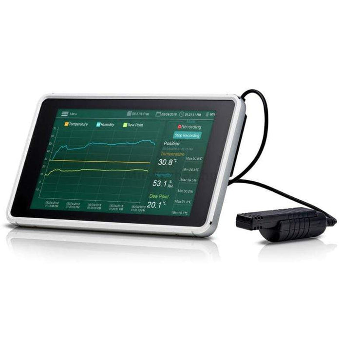 Extech RH550 : Humidity/Temperature Chart Recorder with Touch Screen ...