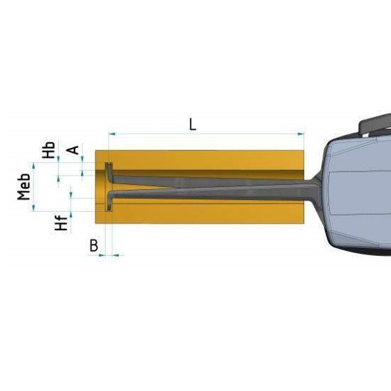 Kroeplin H240 Mechanical Internal Measuring Gauge, Range 40-60mm - anaum.sa