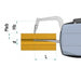 Kroeplin K2R20 Electronic External Measuring Gauge, Range 0-20mm - anaum.sa