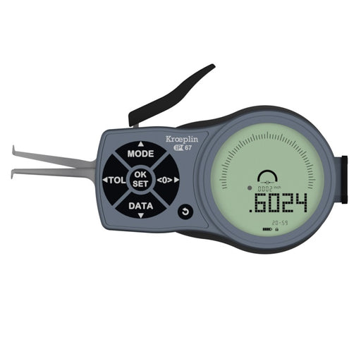 Kroeplin L105 Electronic Internal Measuring Gauge, Range 0.20-0.59inch - anaum.sa