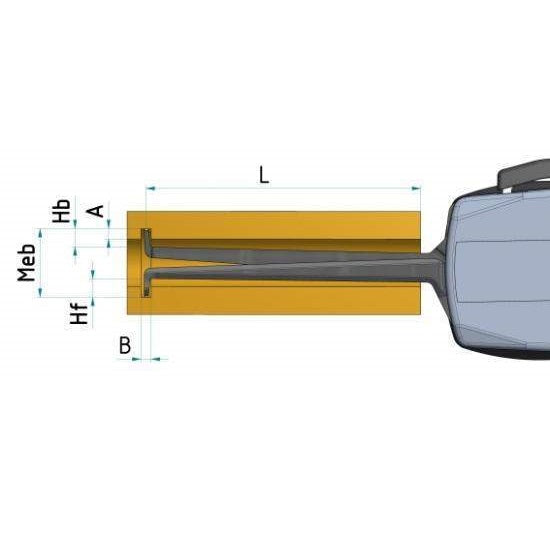 Kroeplin L230 Electronic Internal Measuring Gauge, Range 30-50mm - anaum.sa