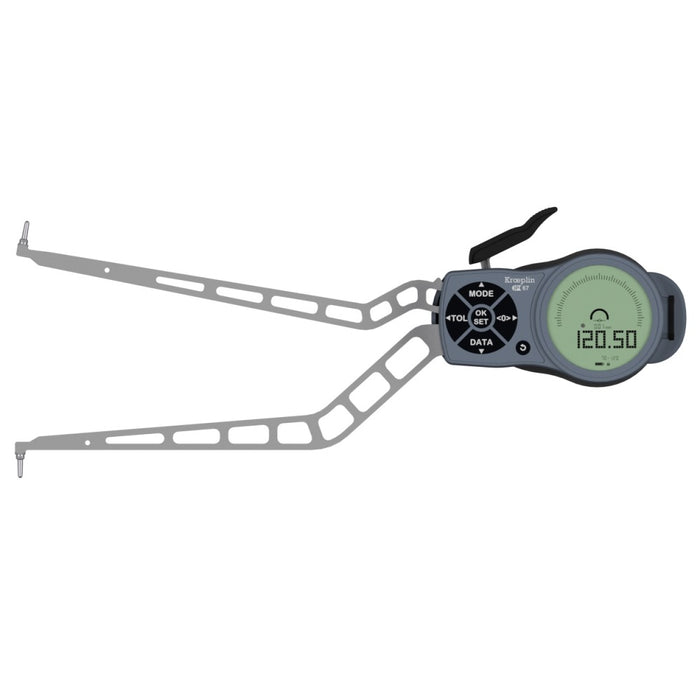 Kroeplin L470 Electronic Internal Measuring Gauge, Range 70-120mm - anaum.sa