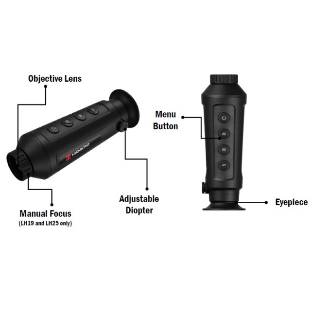 HIKMICRO LYNX Pro LE10 Handheld Thermal Monocular Camera - anaum.sa