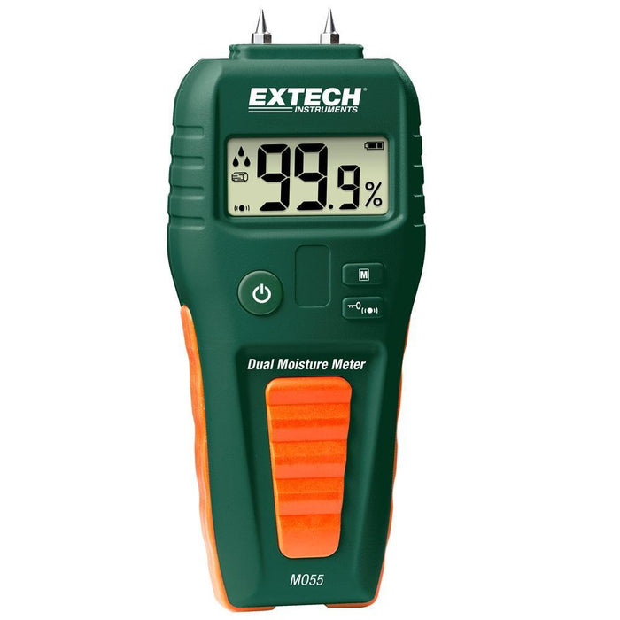 Extech MO55: Combination Pin/Pinless Moisture Meter - anaum.sa