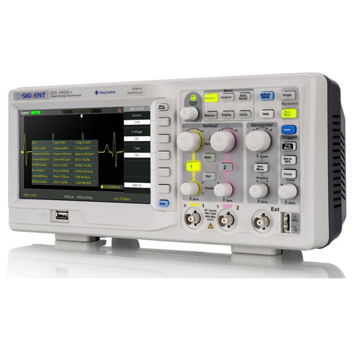 Siglent SDS1102DL+ Digital Storage Oscilloscopes, 2 Channel, 100MHz - anaum.sa