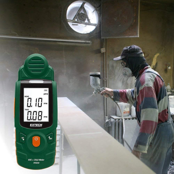 Extech VFM200: VOC/Formaldehyde Meter - anaum.sa