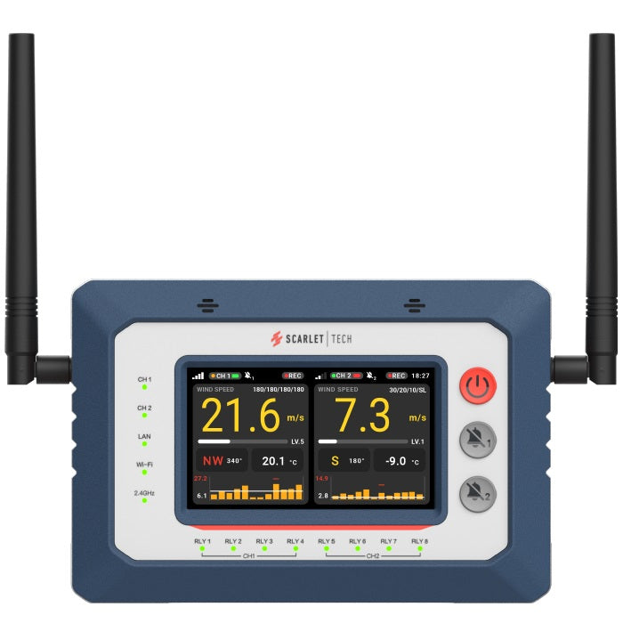 Scarlet PS-714 WindPro Wireless Wind Monitor System - anaum.sa