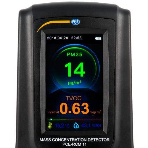 PCE-RCM 11 : Air Quality Meter / Particle Counter - anaum.sa
