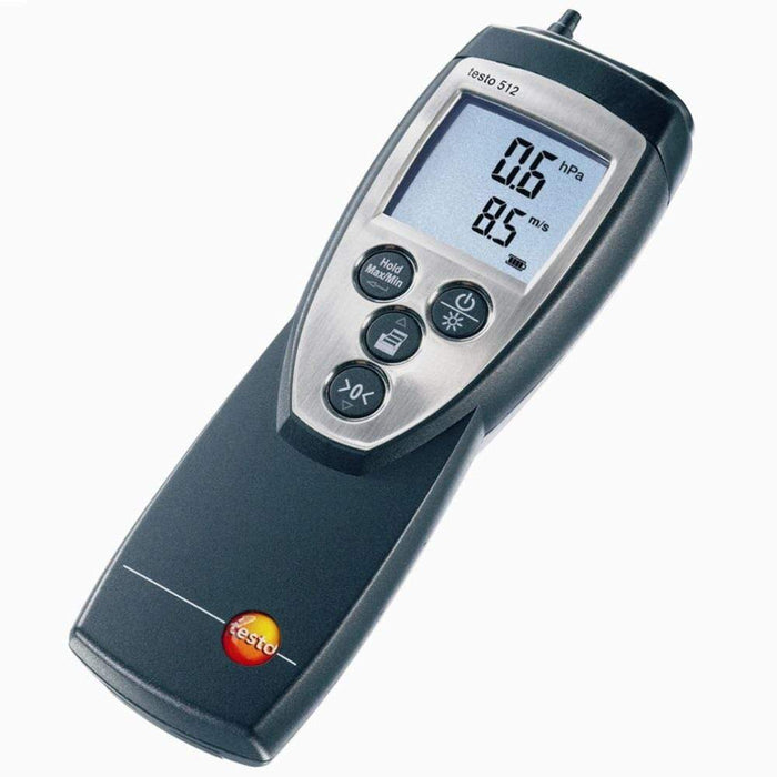 Testo 512 : Differential Pressure Meter - 0 to 2hPa - anaum.sa
